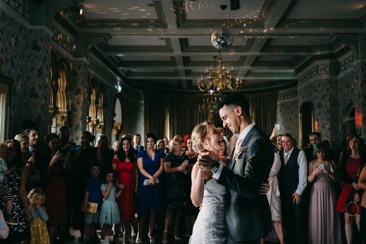 Saltburn Wedding first dance Rushpool hall