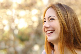 smiling patient