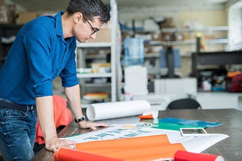Designer Thinking About Paper for Printing — Pasadena, TX — InkSpot Printing