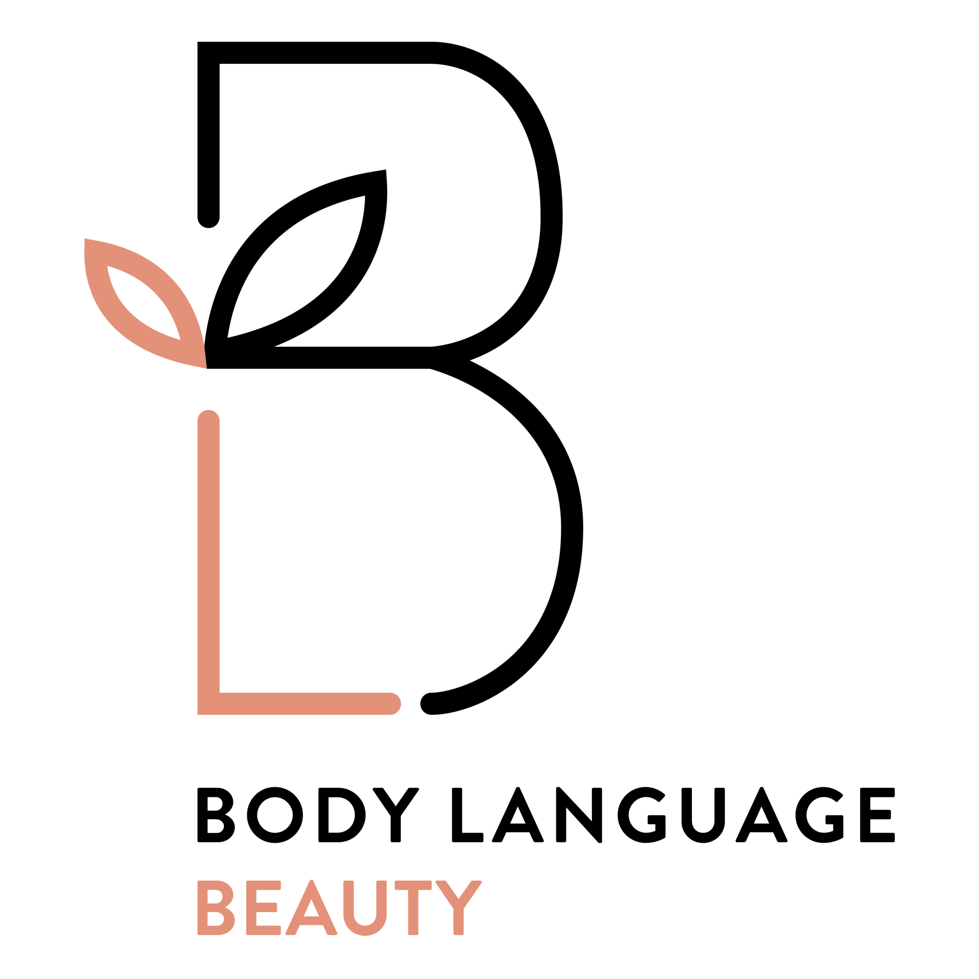 Body Language Beauty Logo Body Language Beauty Logo