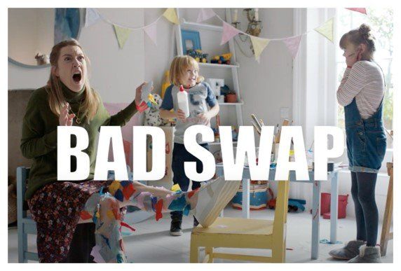 Aldi advertisement - bad swap