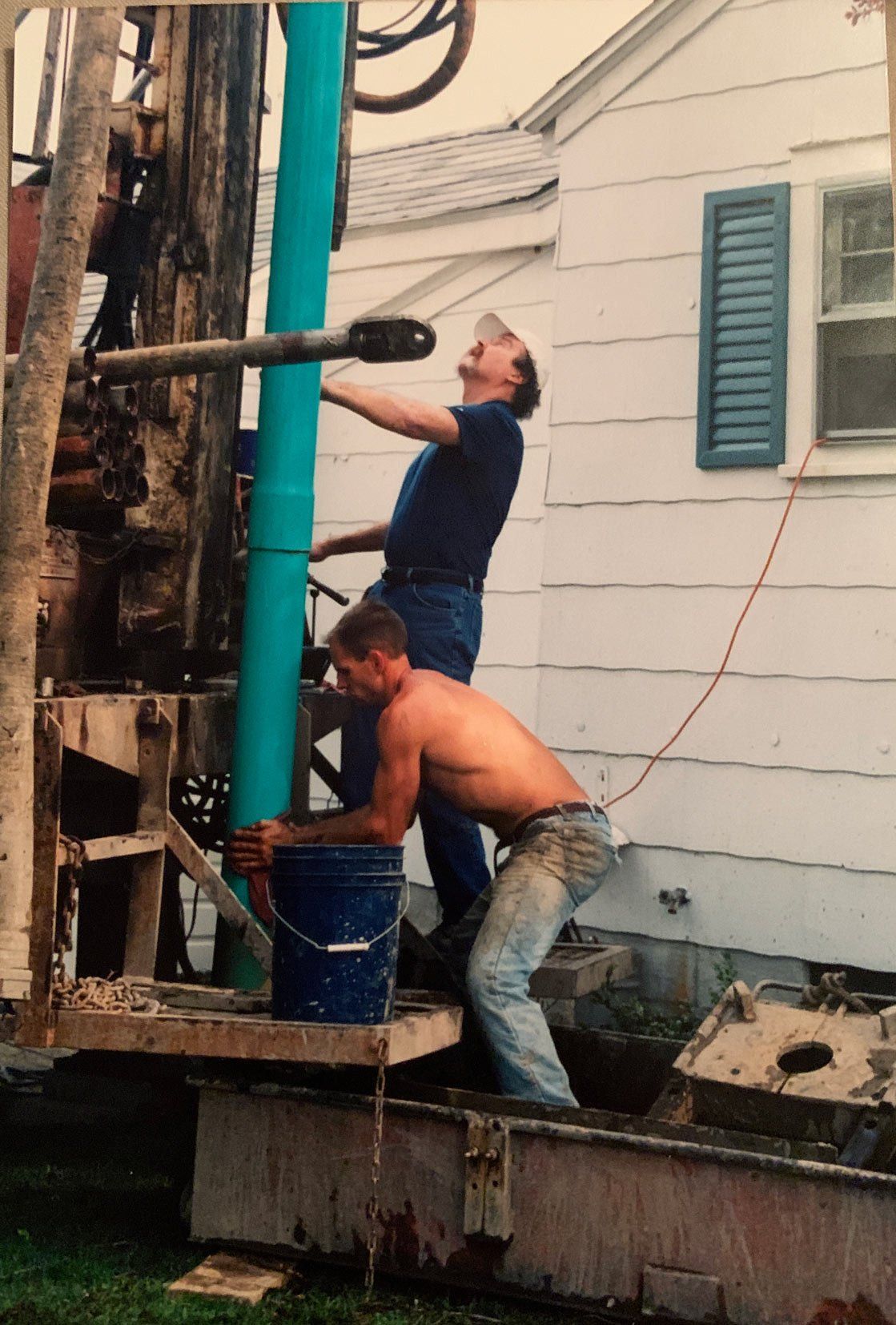 Photo of the Final Well the Michael Amstutz Drilled — Northeast, IN — Amstutz Well Drilling
