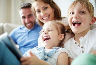 Cute Happy Family - Family Dentist in Erie, PA Cute Happy Family - Family Dentist in Erie, PA