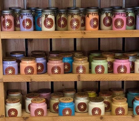 Texas candles