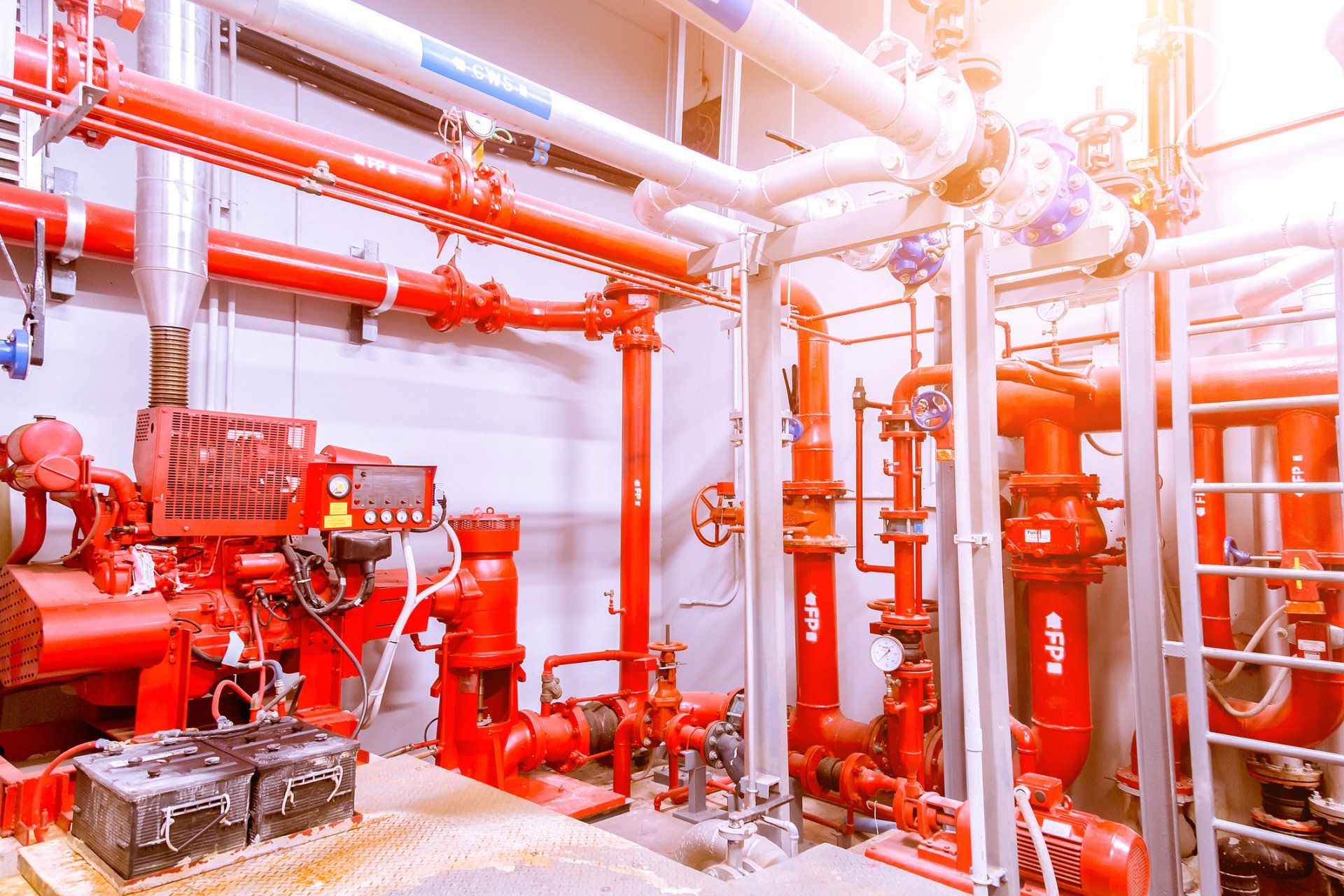 Fire Hydrant Testing — Red Fire Pumps in San Jose, CA