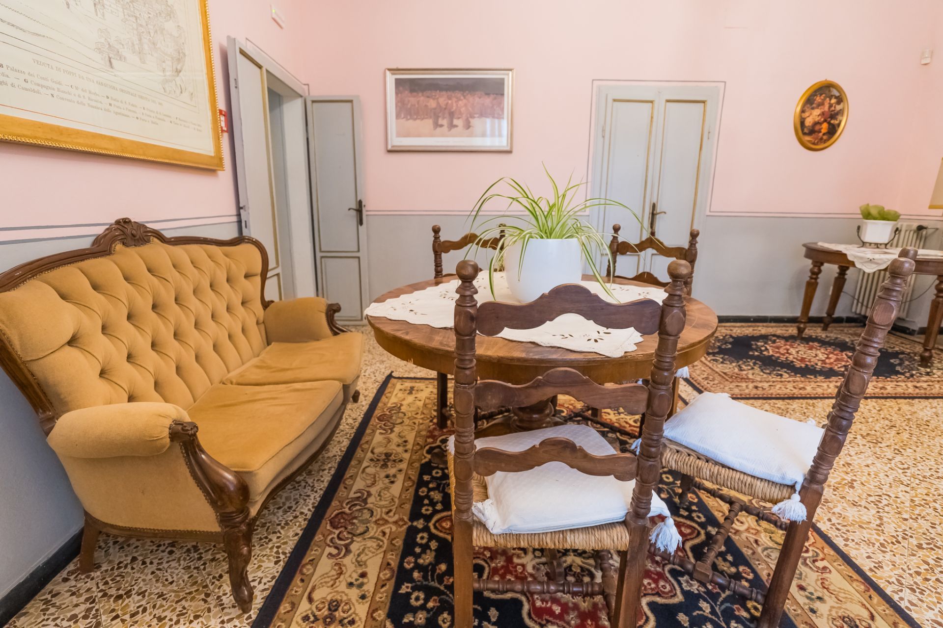Room furnished in style
