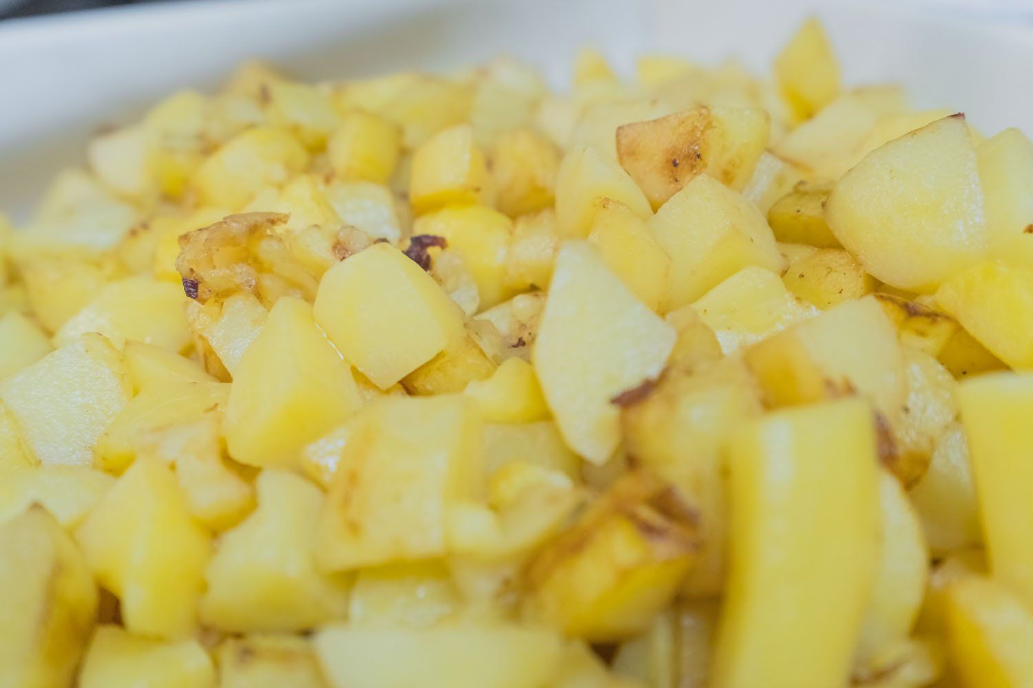 Oven-baked potatoes