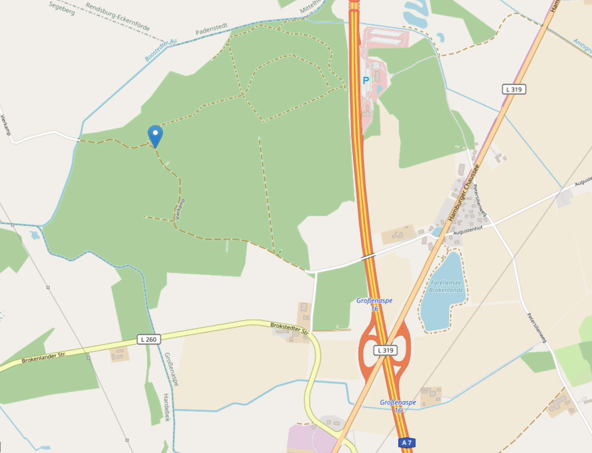 Karte Brokenlande © Leaflet | Map data © OpenStreetMap contributors Karte Brokenlande © Leaflet | Map data © OpenStreetMap contributors