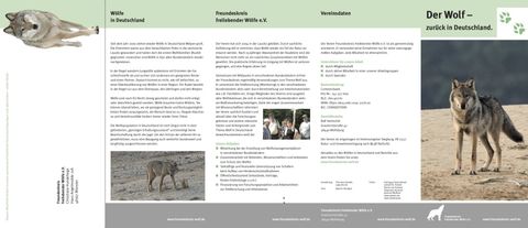 Ansichtsseite Flyer Wolf Ansichtsseite Flyer Wolf