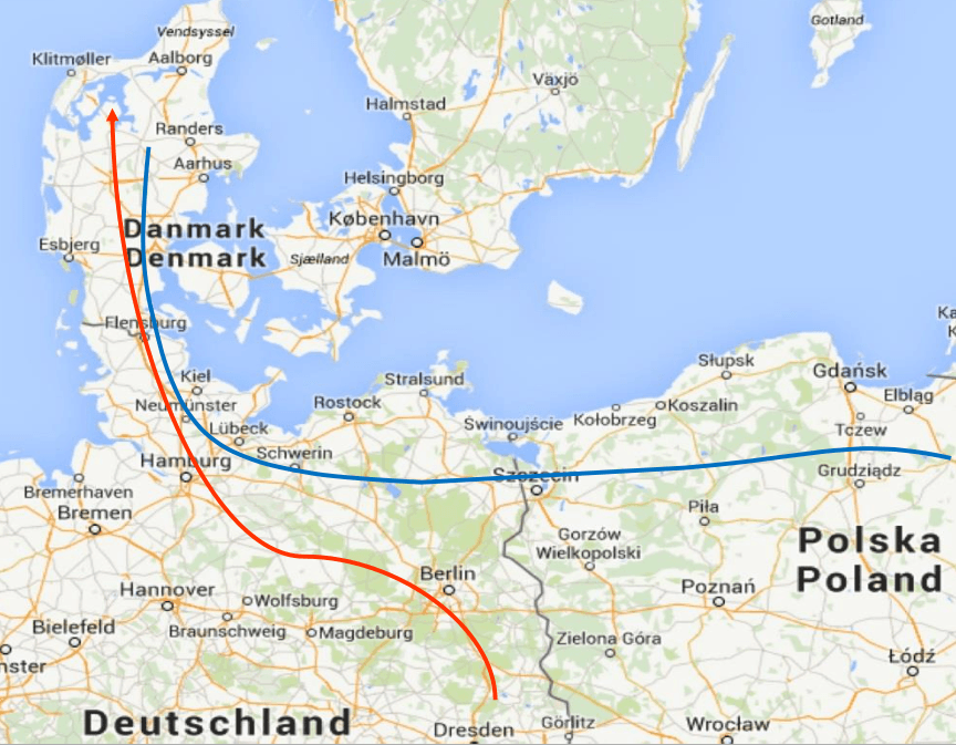 Bild Woher kommen die Wölfe in Dänemark? - Quelle: U. Wotschikowsky