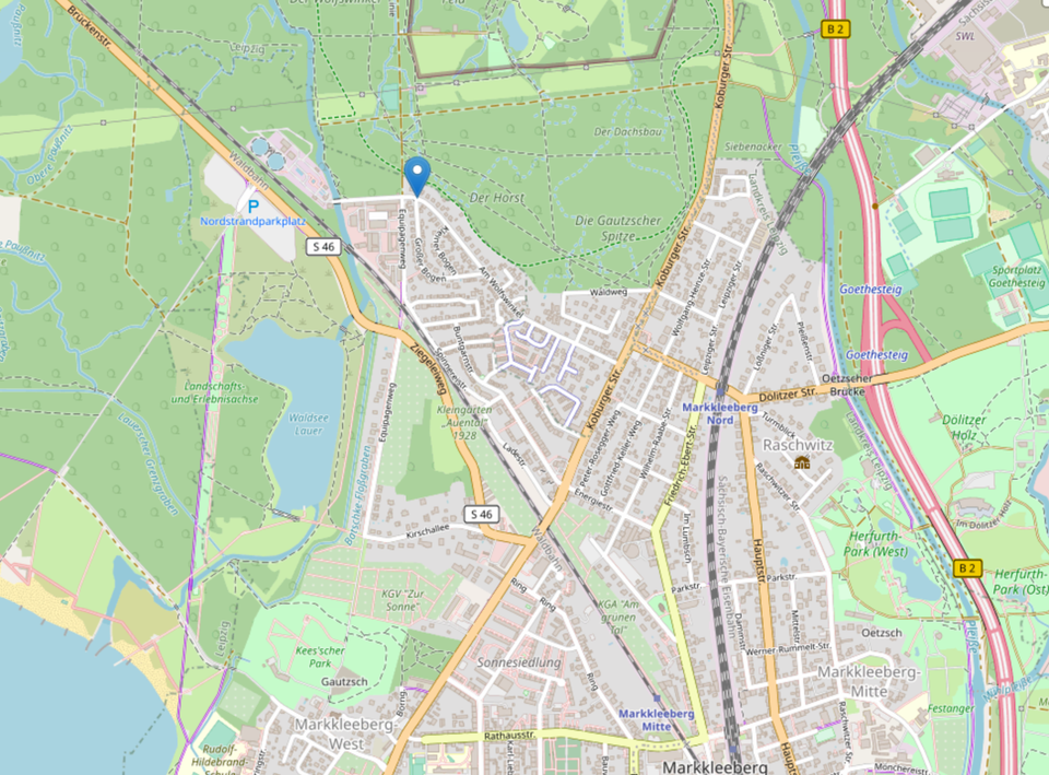 Karte Markkleeberg Wolfsdenkmal © Leaflet | Map data © OpenStreetMap contributors Karte Markkleeberg Wolfsdenkmal © Leaflet | Map data © OpenStreetMap contributors