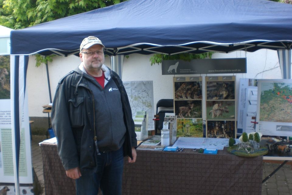 Bild 2 Infostand im Tierheim Rostock-Schlage