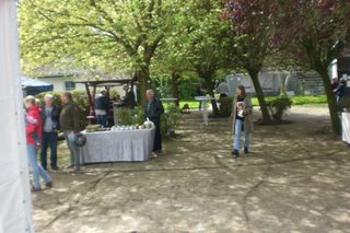 Bild 1 Infostand im Tierheim Rostock-Schlage
