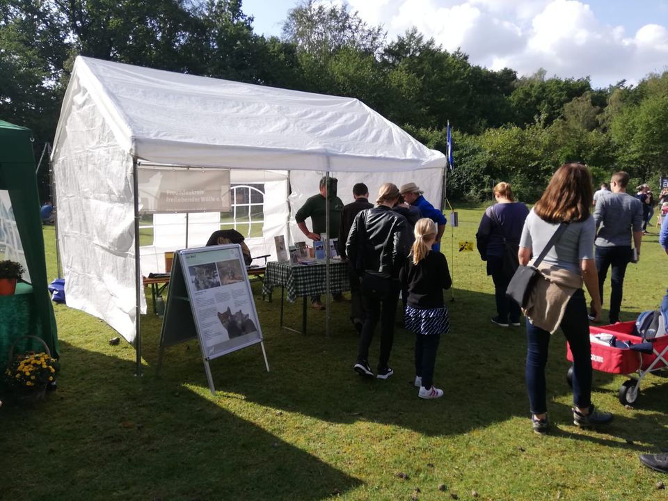 Bild Infostand beim Naturerlebnis Uhlenkolk Mölln