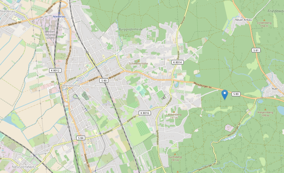 Karte Weinböhla © Leaflet | Map data © OpenStreetMap contributors Karte Weinböhla © Leaflet | Map data © OpenStreetMap contributors