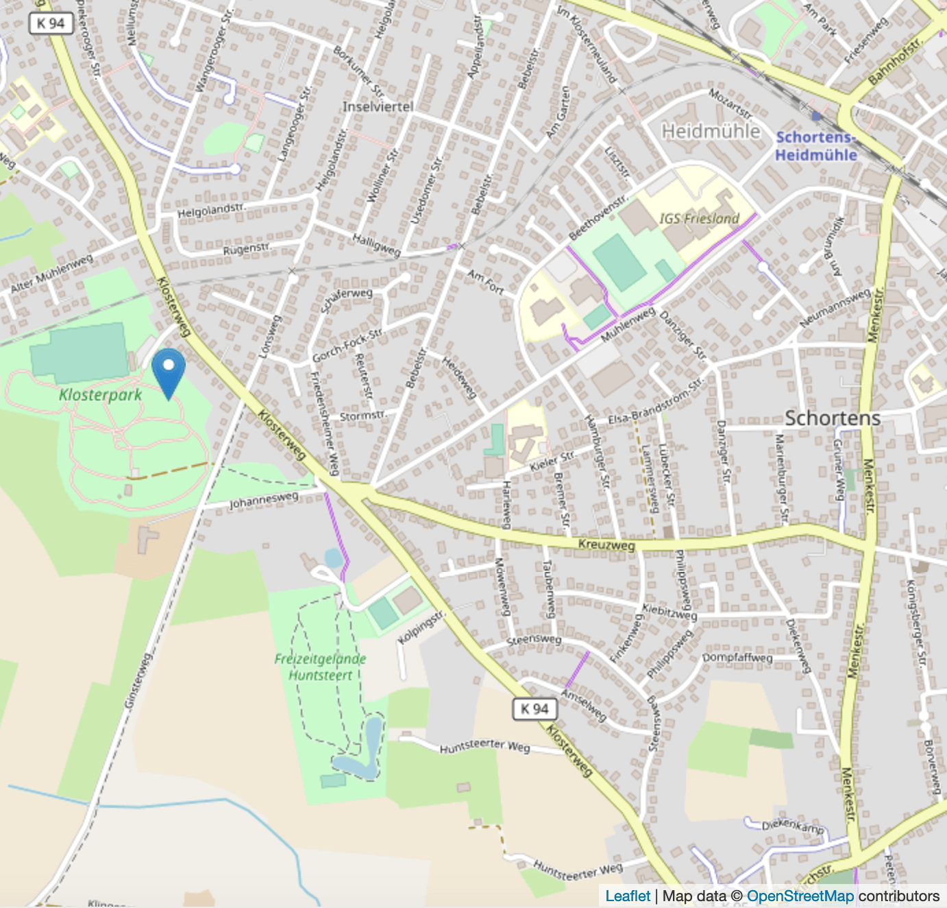 Karte Galgenbaum in Oestringfelde © Leaflet | Map data © OpenStreetMap contributors Karte Galgenbaum in Oestringfelde © Leaflet | Map data © OpenStreetMap contributors