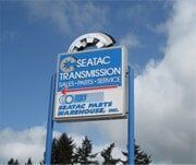 Seatac transmission and auto repair sign - transmission and auto repair in Kent, WA Seatac transmission and auto repair sign - transmission and auto repair in Kent, WA