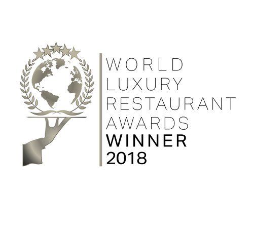 The world luxury restaurant awards winner logo for 2018