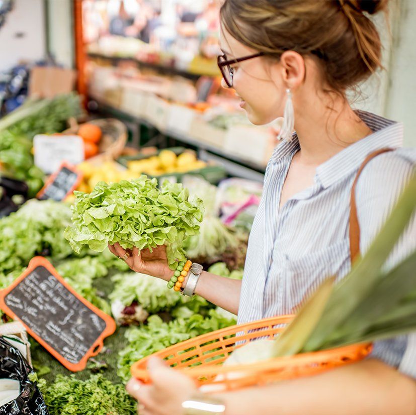 Woman at the Food Market — Wheat Ridge, CO — Young's Market and Garden Center