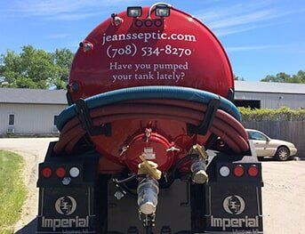 Jeanssepticredtruck - Septic Systems in Monee, IL