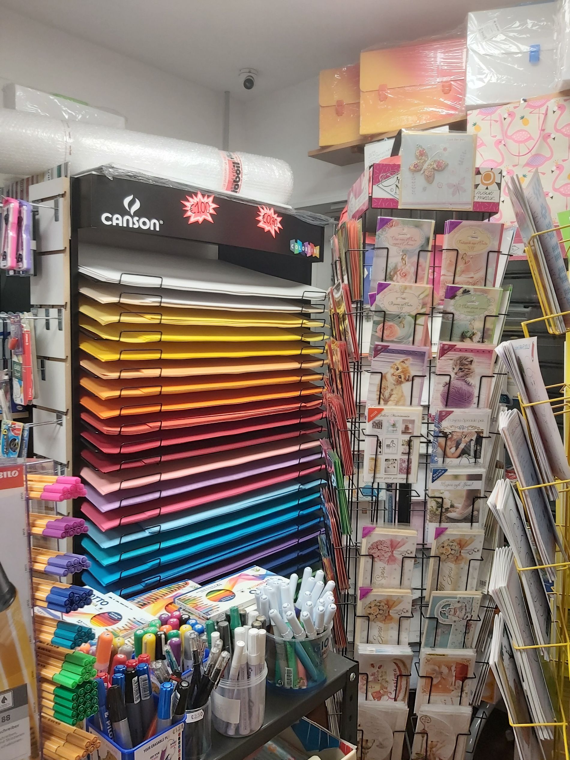 cartoncini colorati