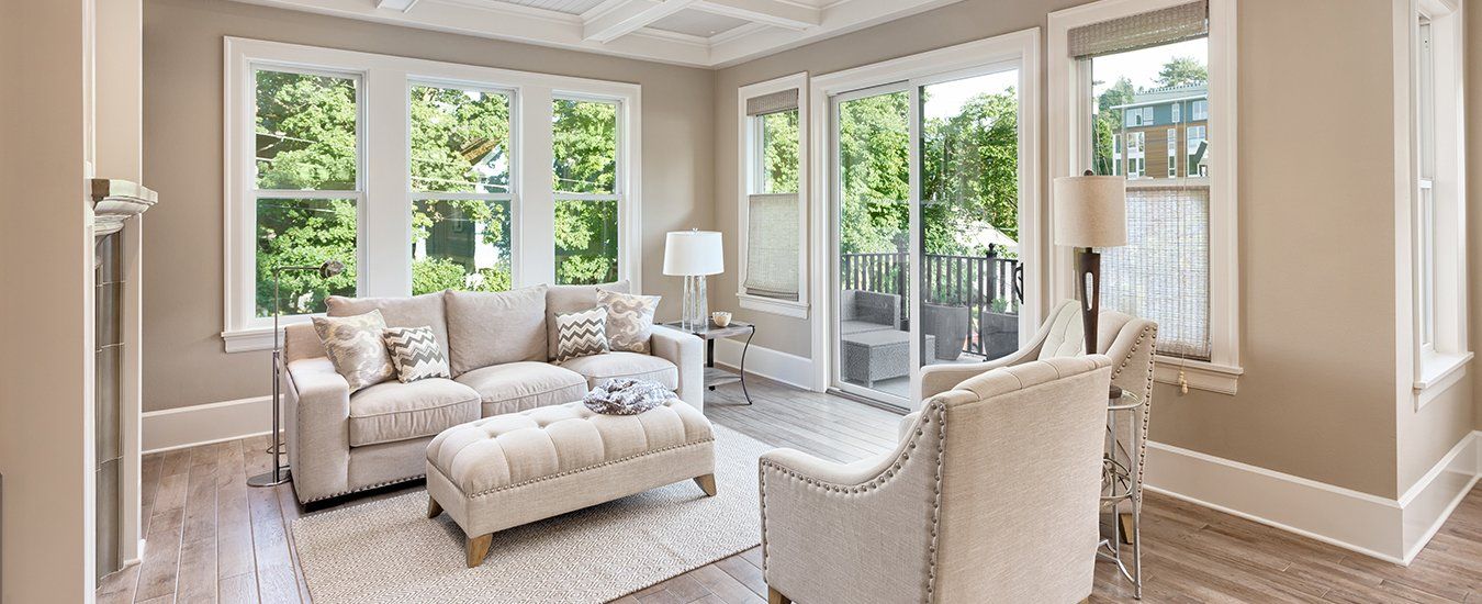 clean living room
