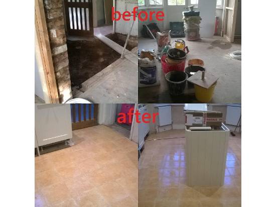 Floor tiling