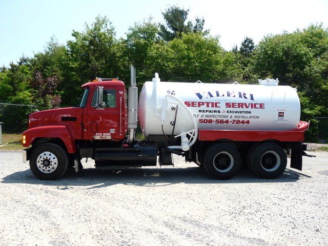 Valeri Septic Service Truck — Pocasset, MA — Valeri Construction