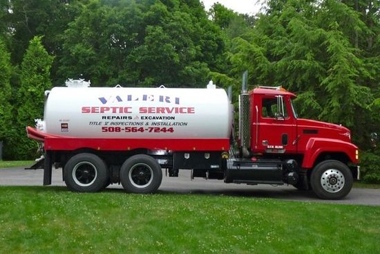 Red Truck — Pocasset, MA — Valeri Construction Red Truck — Pocasset, MA — Valeri Construction