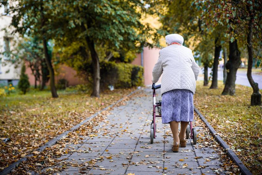 elderly lady