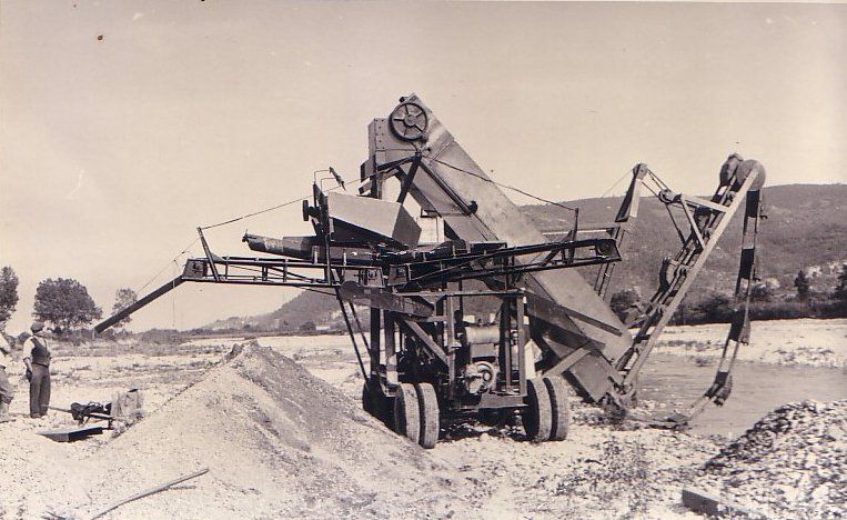 escavatore d'epoca