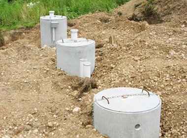 Septic System Design — Septic Tank System with Manhole Covers in Hillsborough NJ
