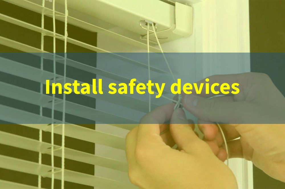 reminder to install child safety devices