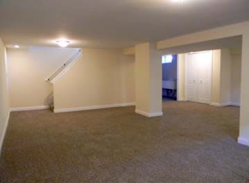 Finished Basement - Basement Remodeling in Merrillville, IN