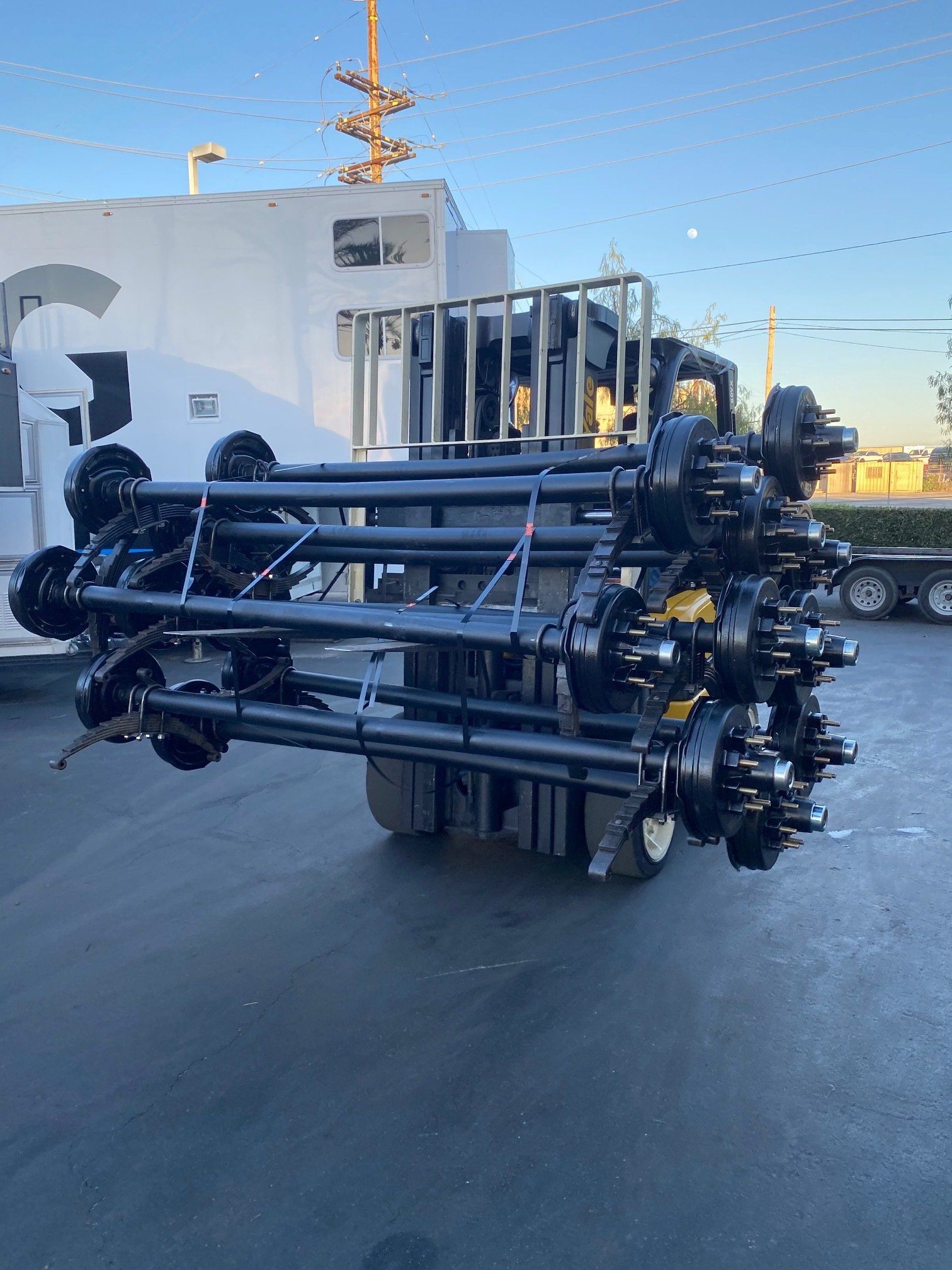 Trailer Axles Repairs and installations at Instant Axles Orange County CA 714-386-6590