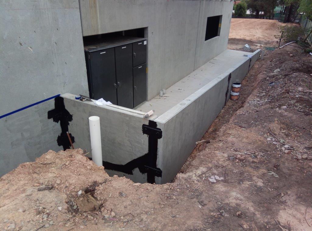 5. Seal around all brackets and penetrations