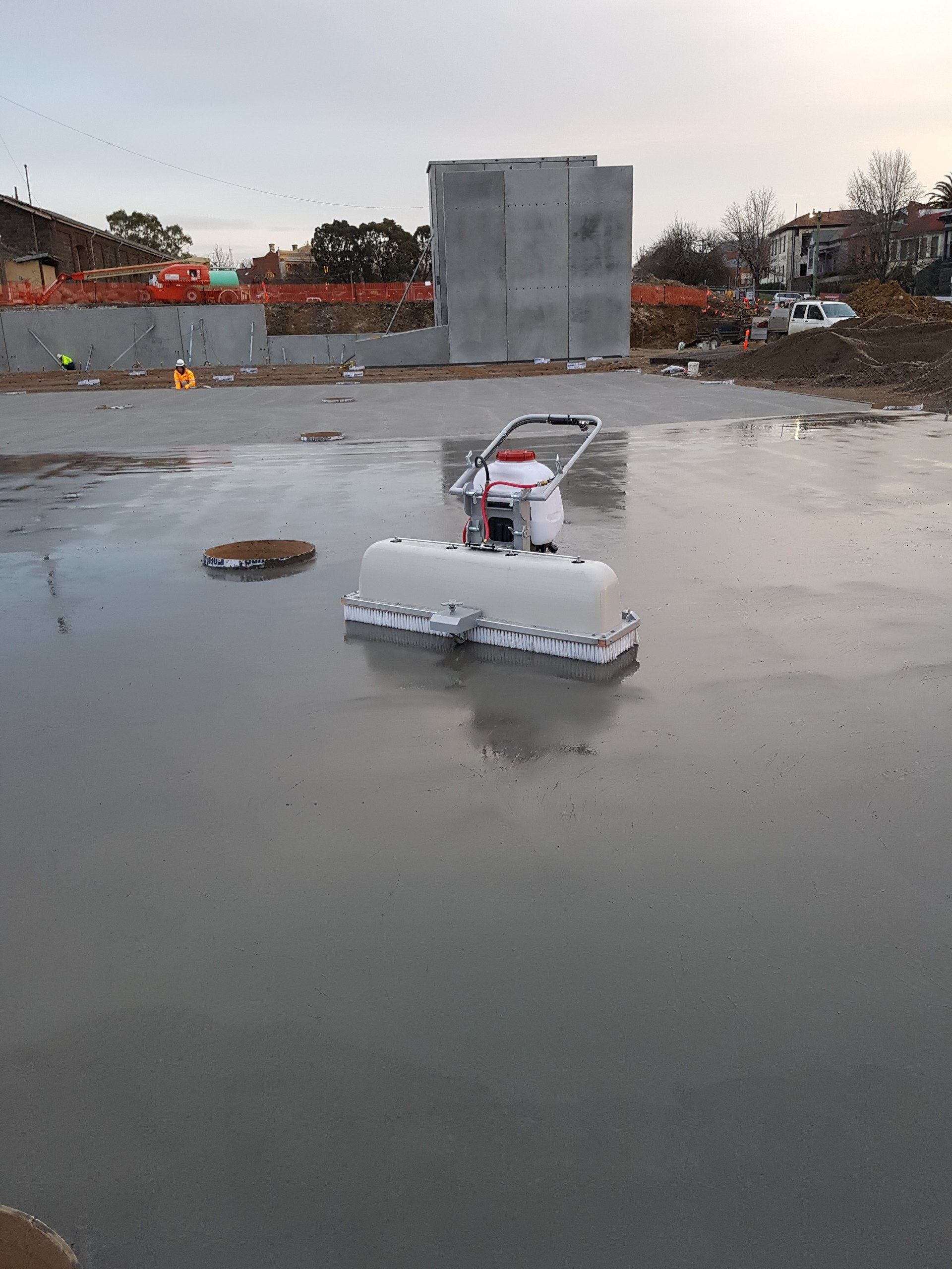 Cure & Seal for new concrete