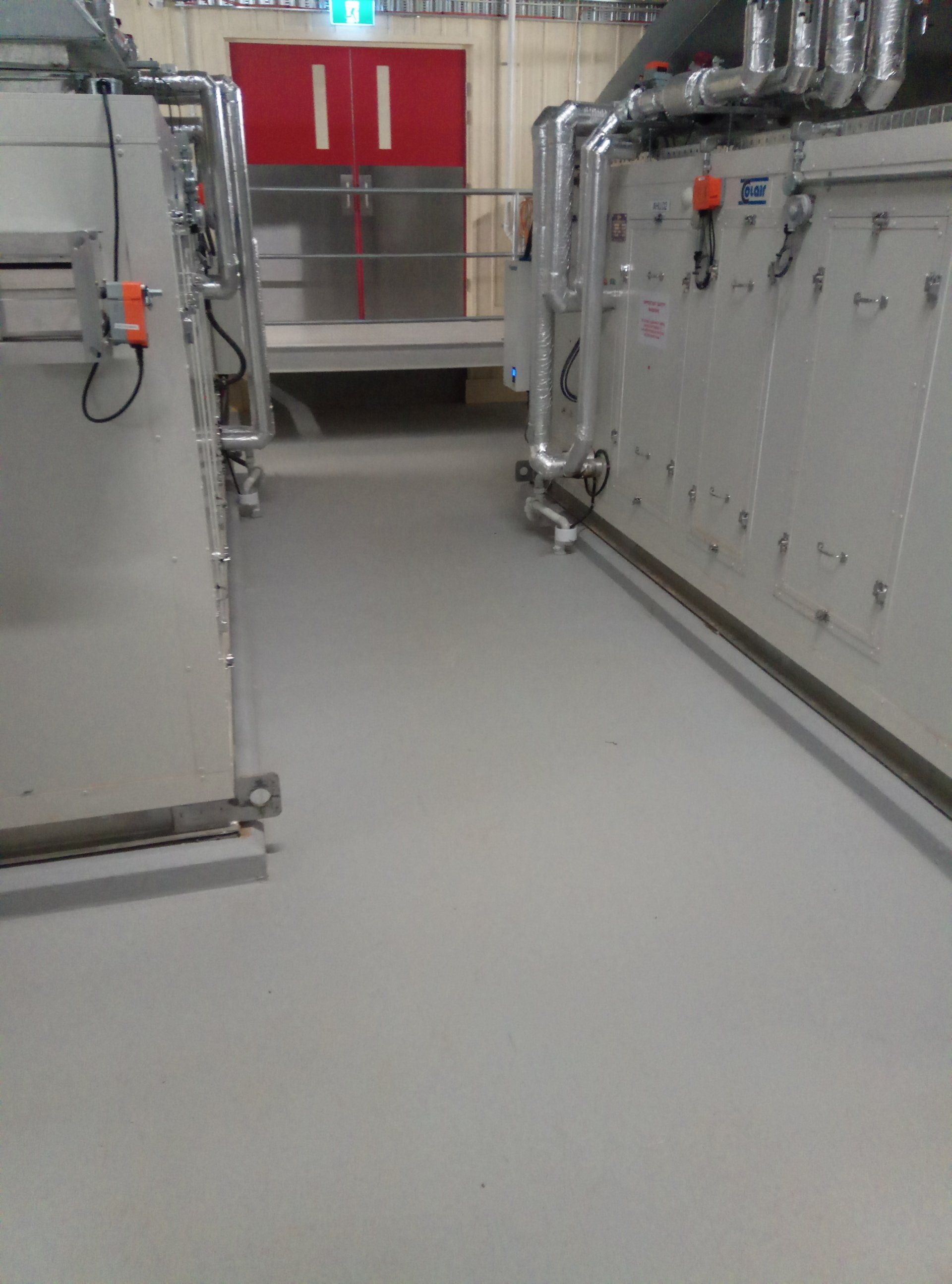 Tanking in a Plant Room