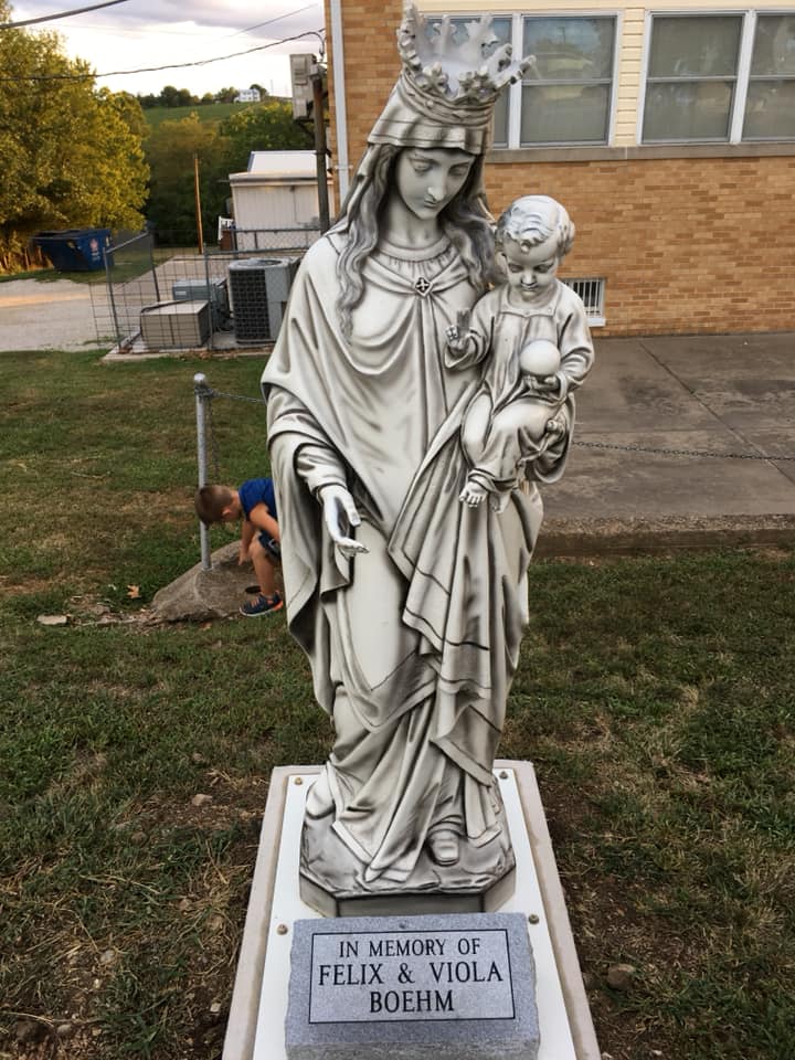statue detailing after