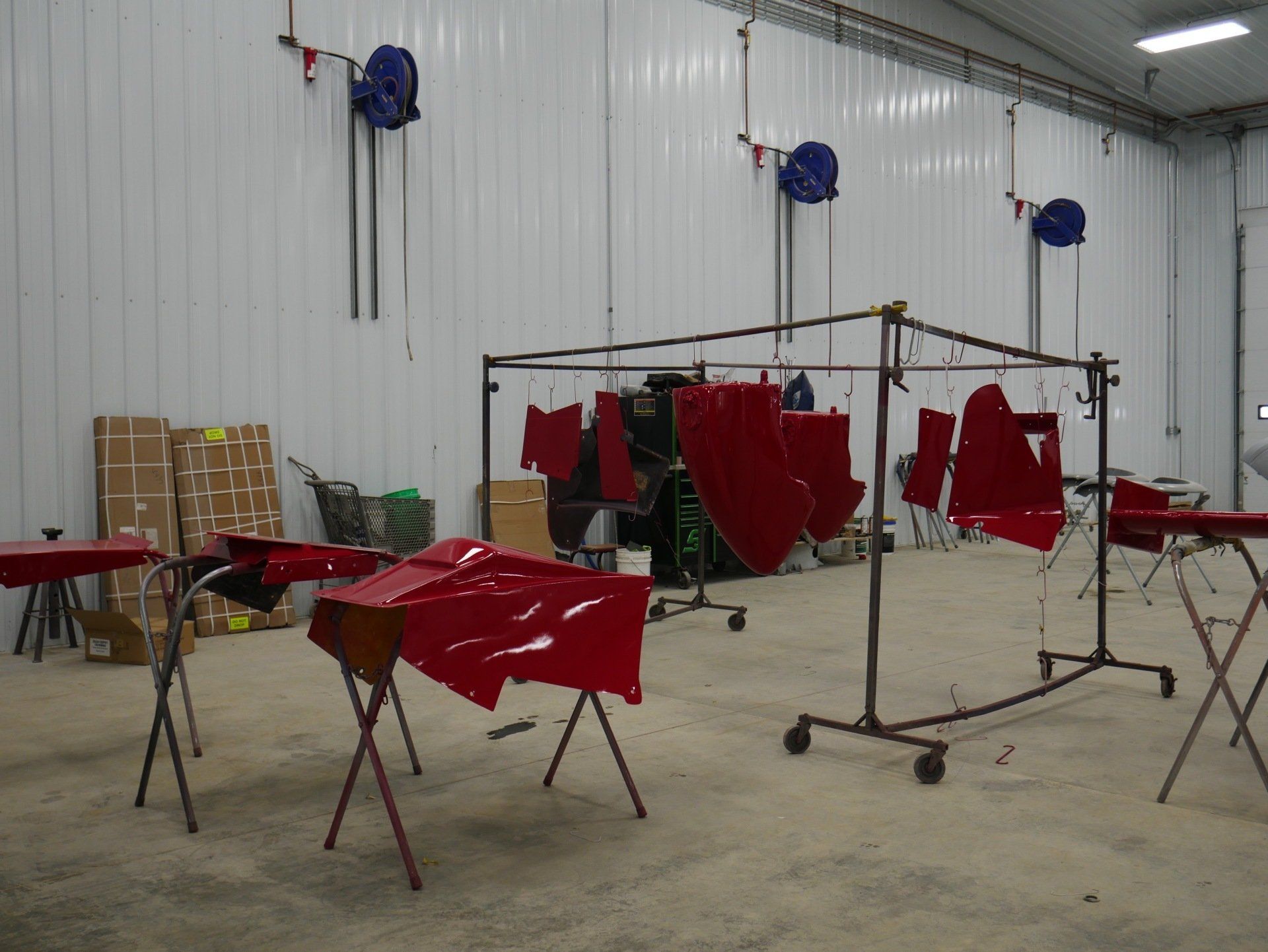 tuck panel painting
