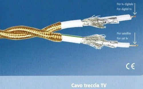 un cavo treccia tv