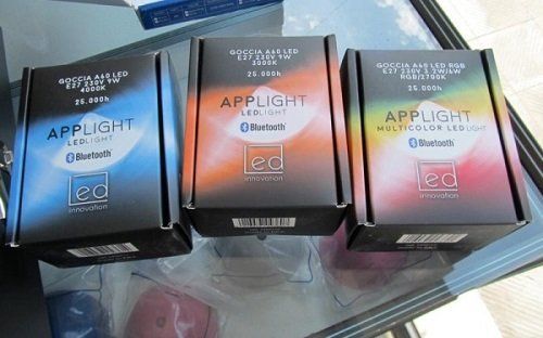 delle confezioni di gocce a Led