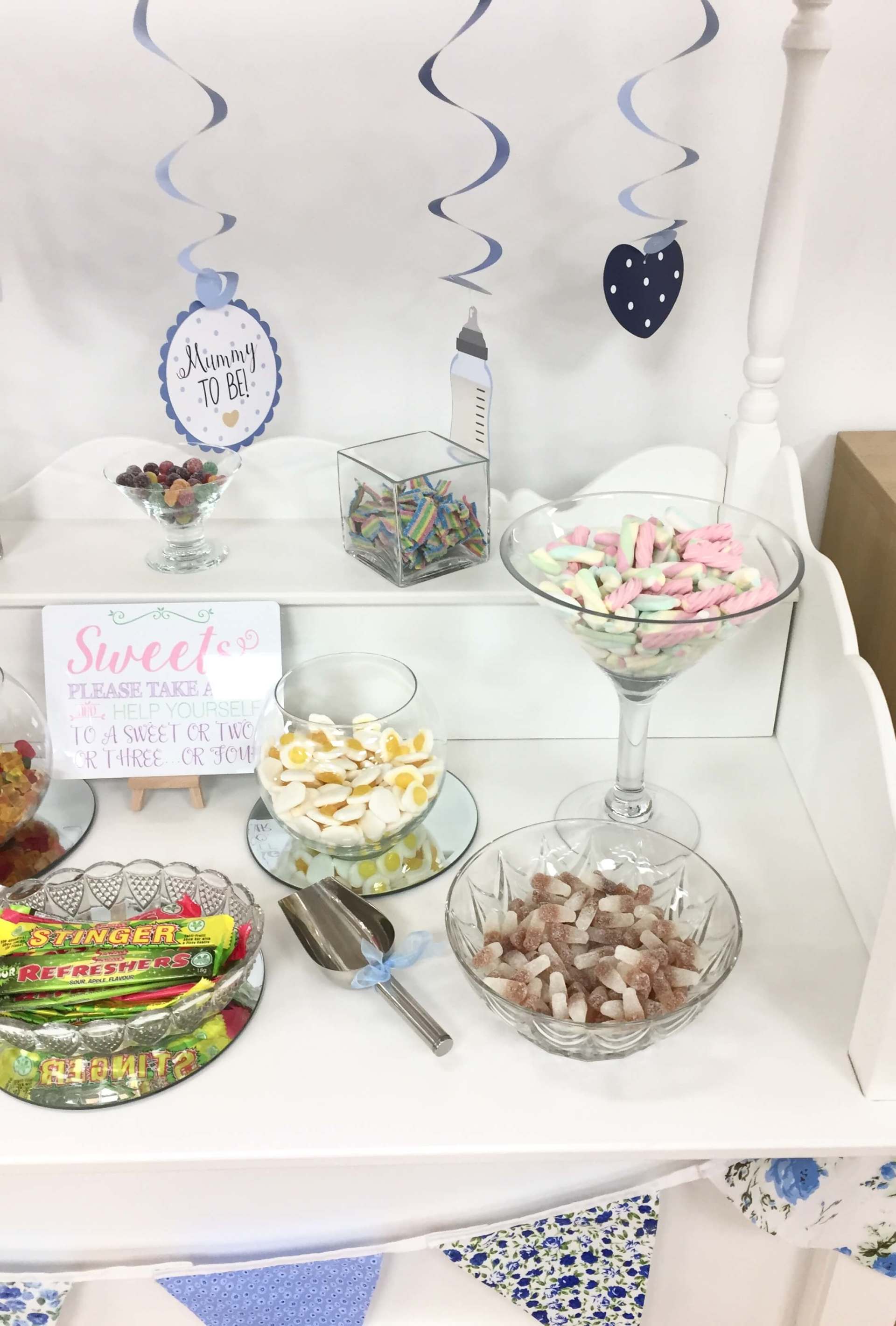 sweet cart for christening
