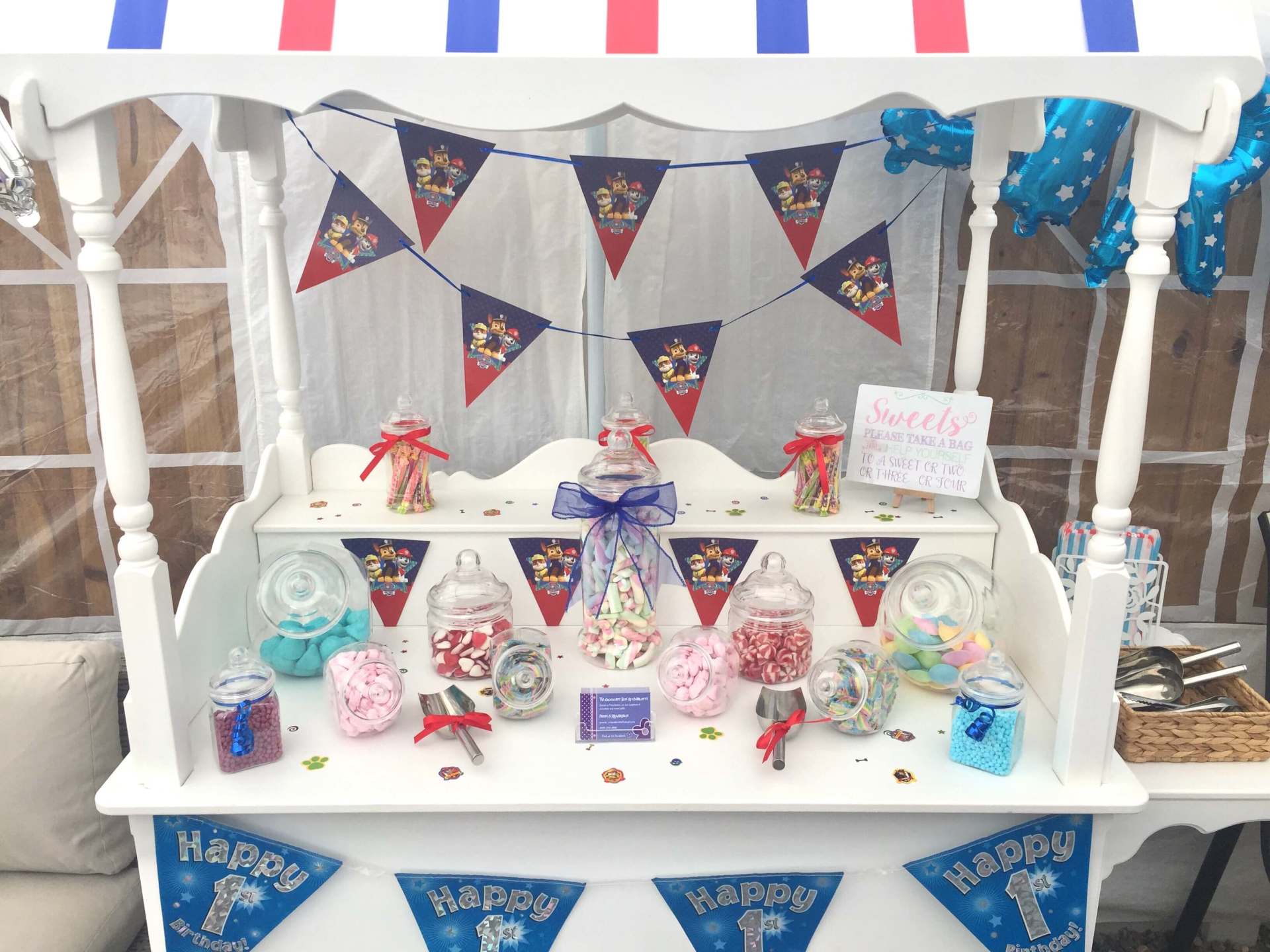 sweet cart Cheshire
