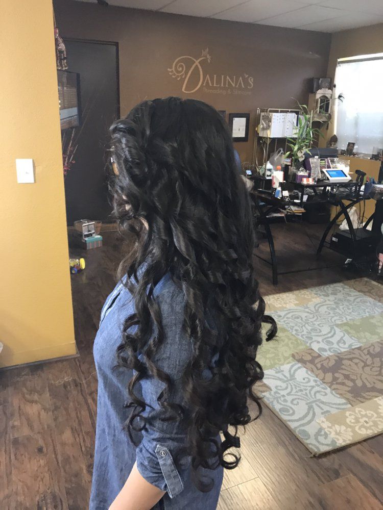Woman With Volumized Hair — Tucson, AZ — Dalina’s Threading & Skincare
