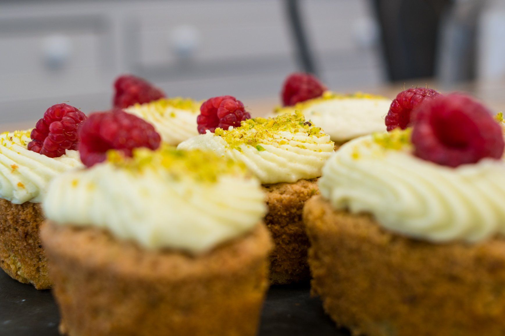 Beautiful cakes in the Roundhouse Deli