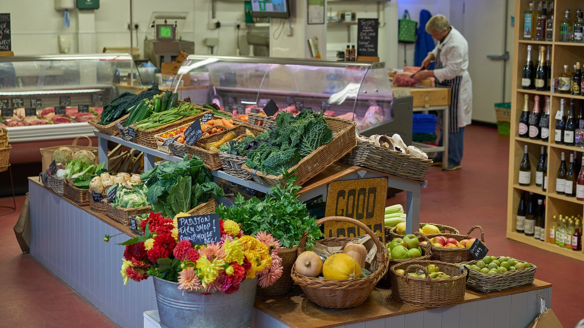 Inside Padstow Farm Shop