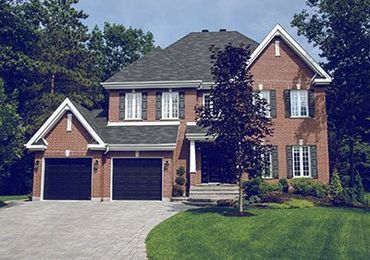 Luxury House Exterior with Two Garage - in Chatham, NJ Luxury House Exterior with Two Garage - in Chatham, NJ