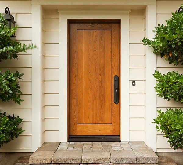 Range of door colours