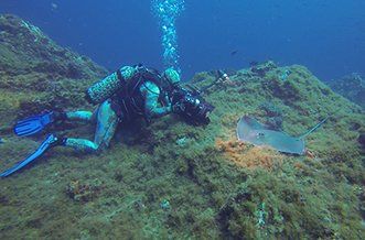 underwater video production